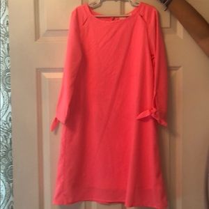 Adorable bright pink girls dress